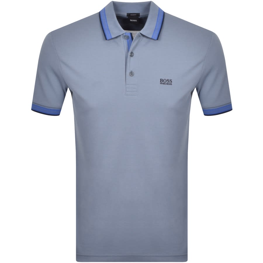 Alternative Image for ProductBOSS Paddy Polo T Shirt Blue1